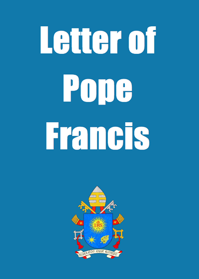 Letter of the Pope Francis